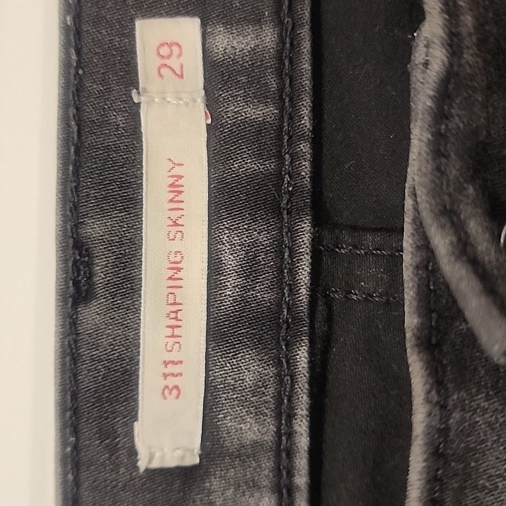 Levis 311 Shaping Skinny Size 29 Charcoal - Picture 2 of 6